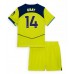 Tottenham Hotspur Archie Gray #14 Tredjedraktsett Barn 2025-26 Korte ermer (+ Korte bukser)
